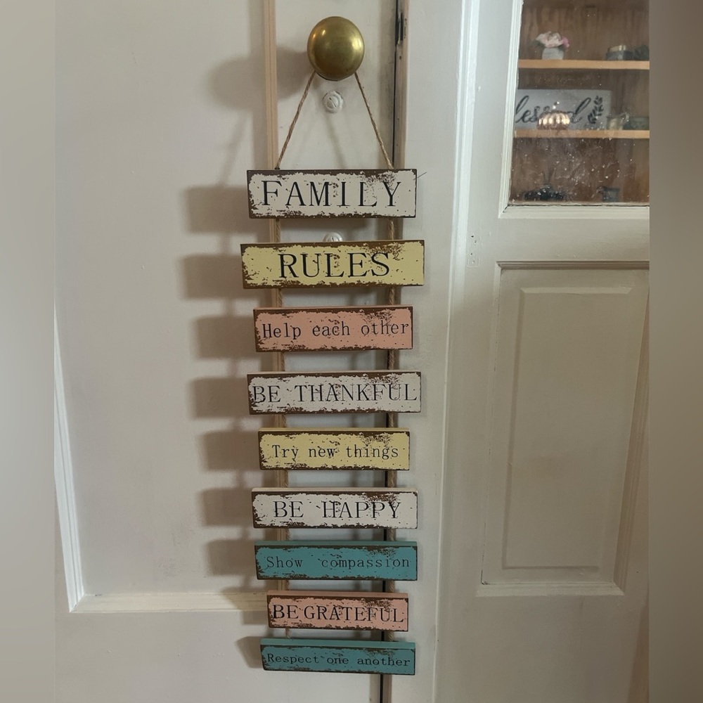 Home decor hanging sign ❤️